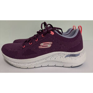 Skechers Women's Rich Vision Arch Fit 2.0 Athletic Walking Women's 9.5 purple